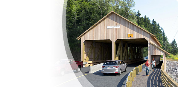 Vaughan Creek Covered Bridge Replacement Project